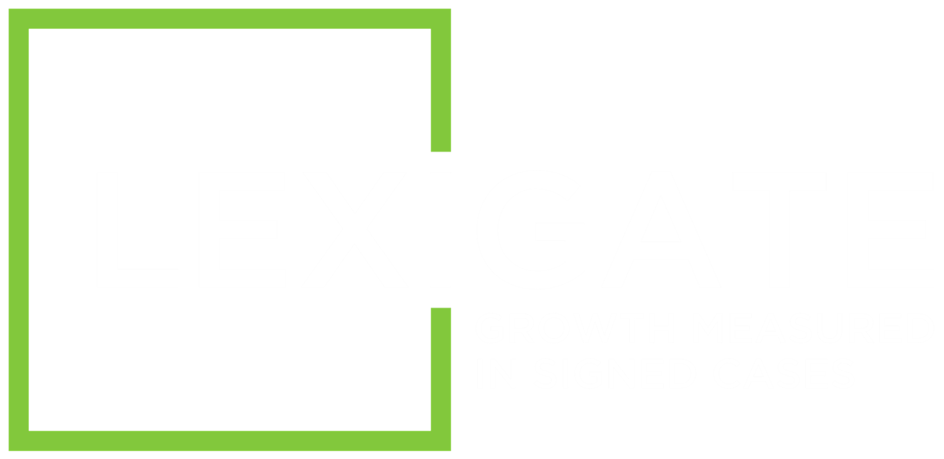 Lexigate - Growth measured in signed cases